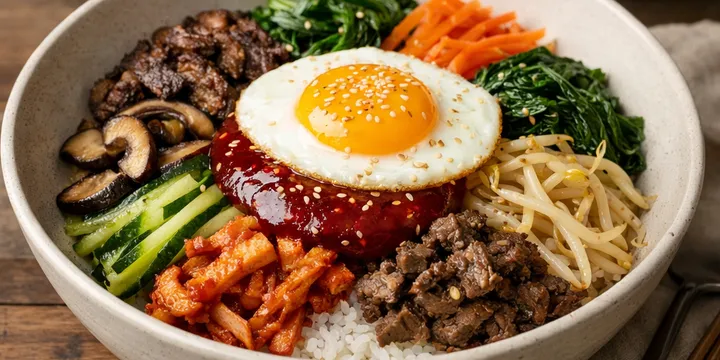 비빔밥 — 집에서 만드는 고추장 비빔밥
