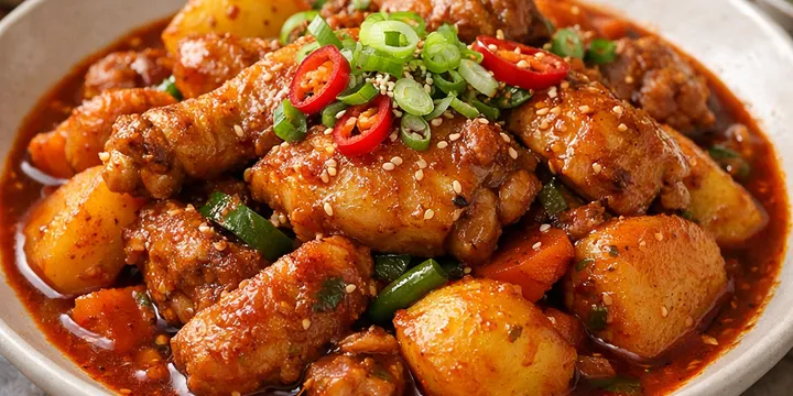 닭볶음탕 — 매콤 감칠맛 가득한 집밥 레시피