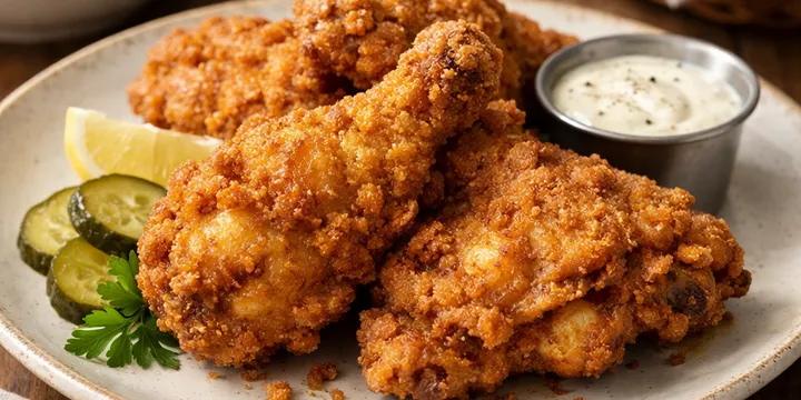 Classic Buttermilk Fried Chicken (Crispy, Juicy)