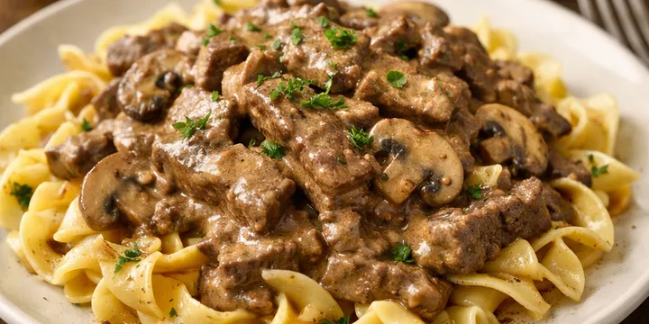 Beef Stroganoff — Easy Weeknight Skillet