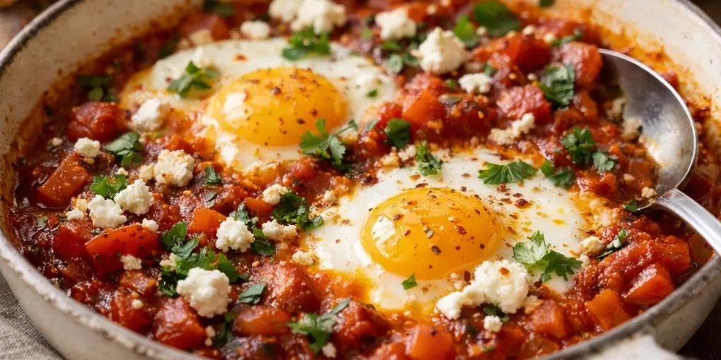Shakshuka — One‑Pan Eggs in Spiced Tomato Sauce