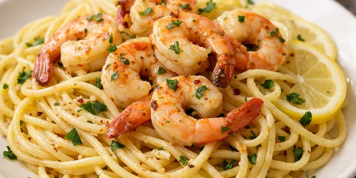 Garlic Butter Shrimp with Lemon Pasta (Weeknight Favorite)