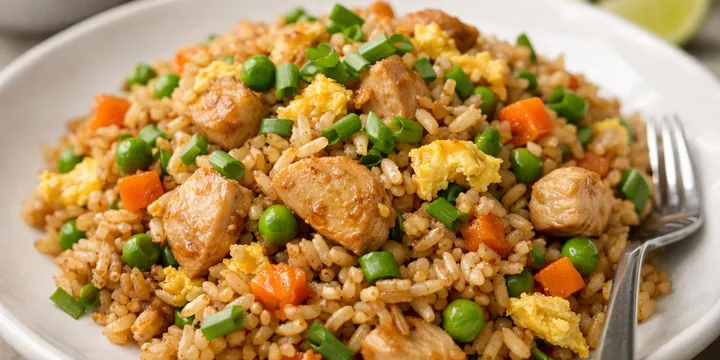 Easy Chicken Fried Rice (Weeknight One‑Skillet)