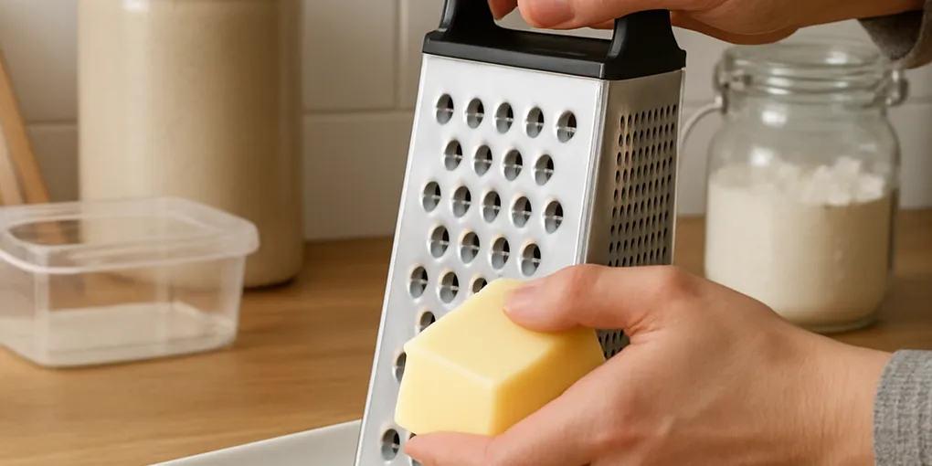 Speed‑Soften Butter with a Box Grater for Perfect Baking