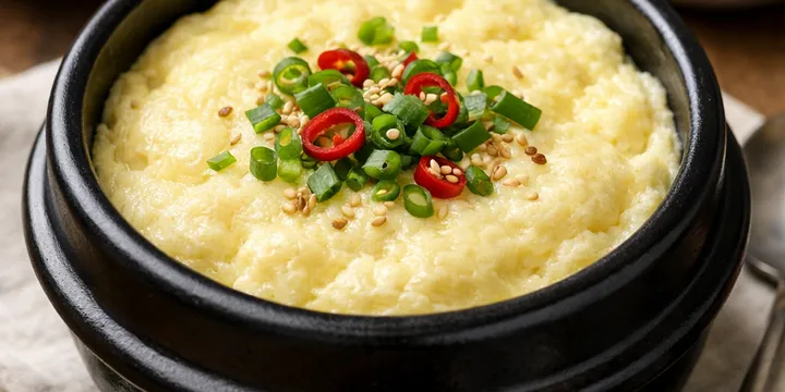 부드러운 계란찜 — 집에서 만드는 촉촉한 계란찜