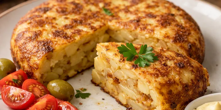 Spanish Tortilla (Classic Potato & Onion Tortilla Española)