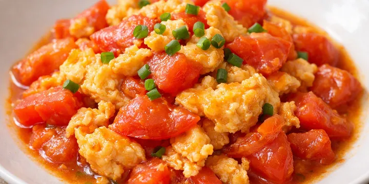 토마토 달걀볶음 — 부드럽고 새콤달콤한 집반찬