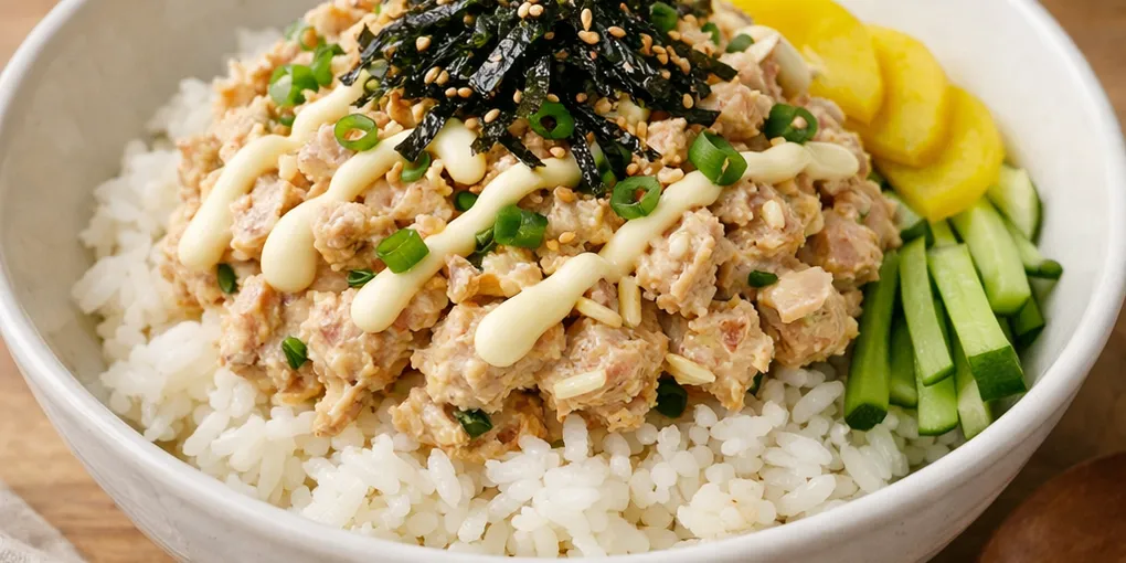 참치마요 덮밥 — 고소하고 초간단 집밥 레시피