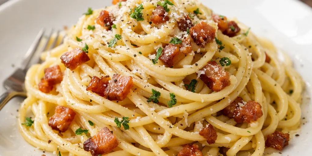 Classic Spaghetti Carbonara (Stovetop, Easy Weeknight)