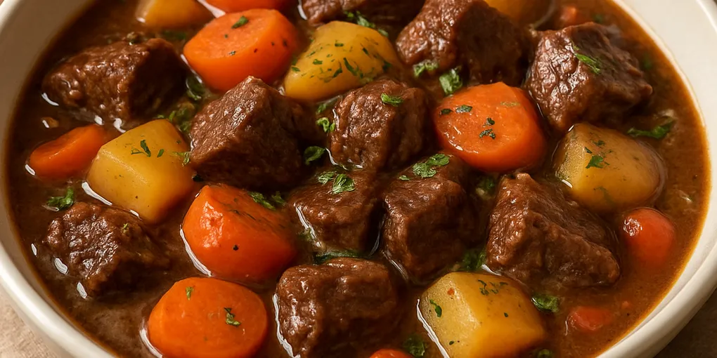 Classic Homestyle Beef Stew (Slow-Simmered Comfort)