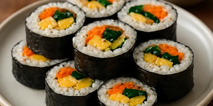 클래식 김밥 — 집에서 만드는 기본 김밥 레시피