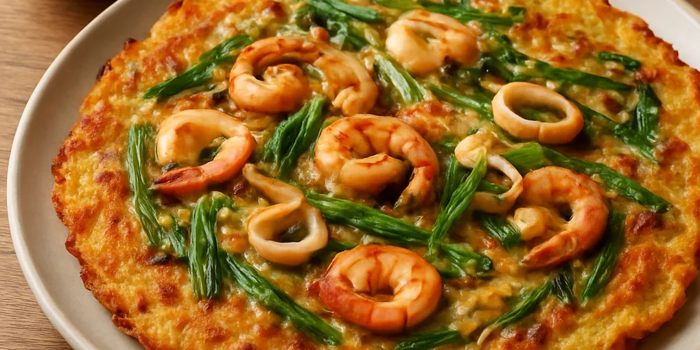 해물파전 — 바삭하고 촉촉한 집에서 만드는 해물파전