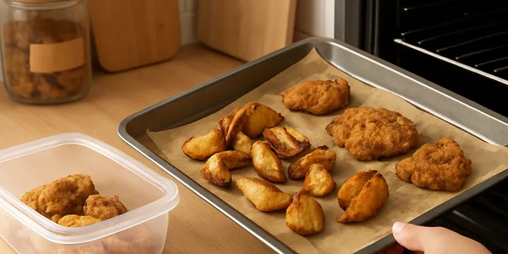 Revive Crispy Leftovers in 10 Minutes — The Hot-Baking-Sheet Trick
