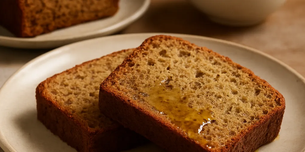 Classic Moist Banana Bread with Brown Butter