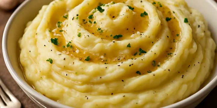 Ultra-Creamy Garlic-Butter Mashed Potatoes