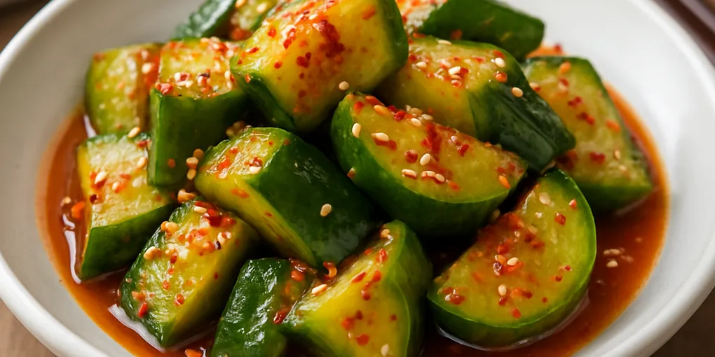 오이무침 — 새콤달콤 아삭한 집반찬