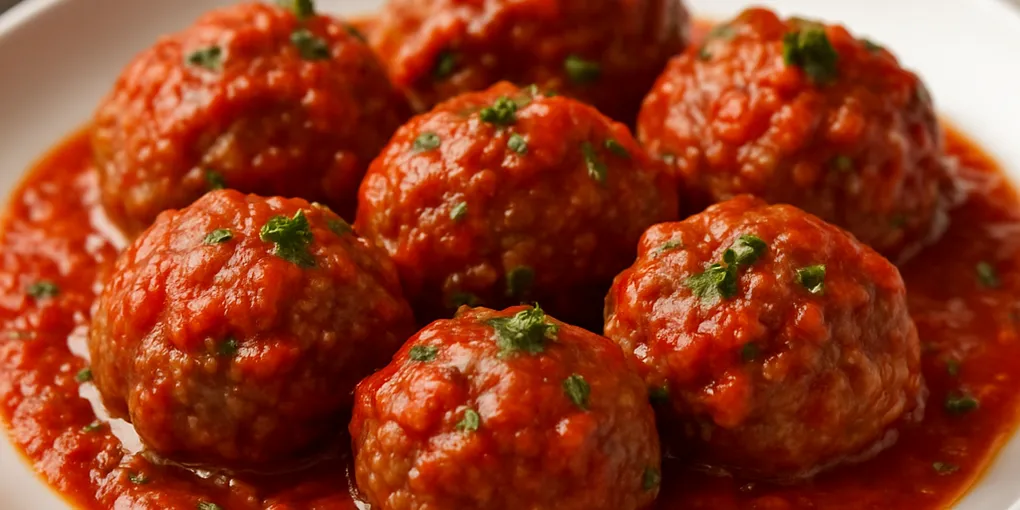 Classic Italian-Style Beef Meatballs with Marinara (Easy Weeknight)