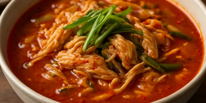 닭개장 — 매콤하고 진한 집밥 닭개장