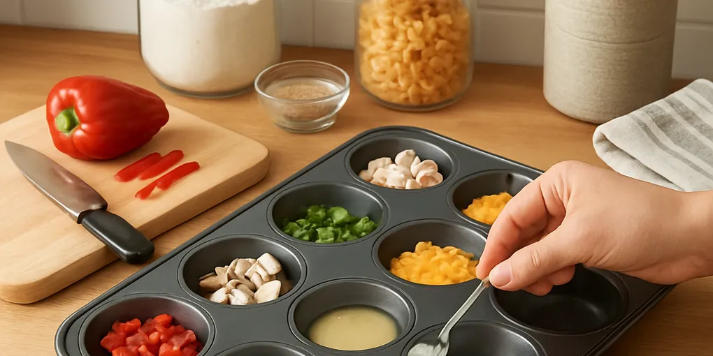 Muffin‑Tin Mise‑en‑Place — Turn a Muffin Tin into Your Ultimate Prep Station
